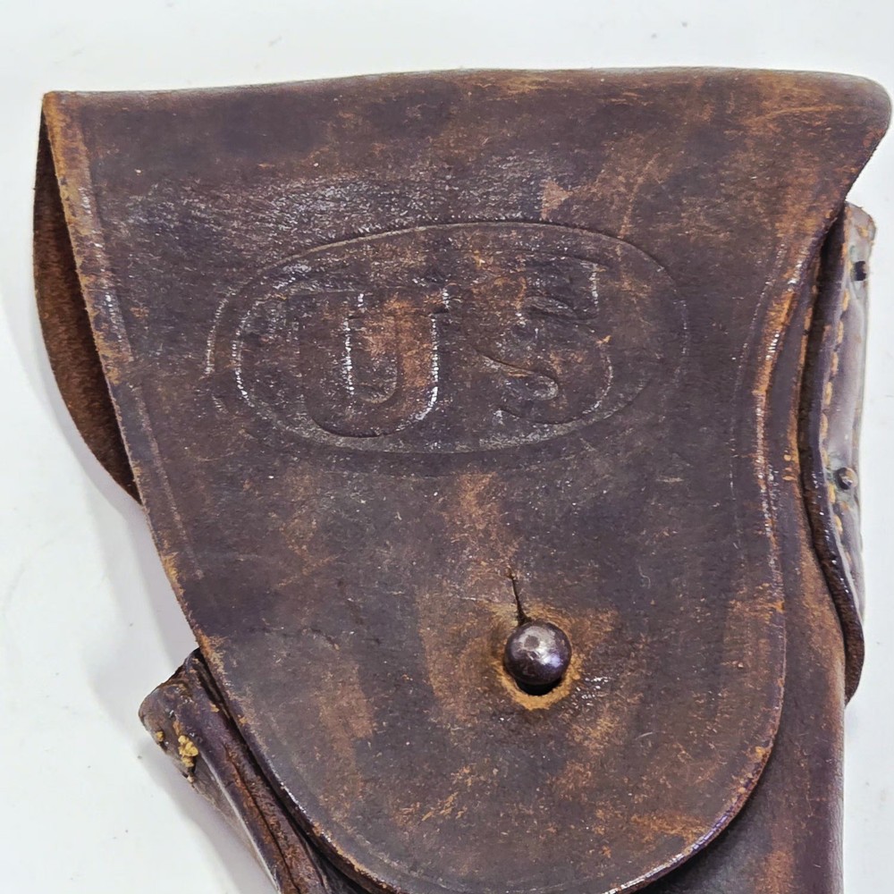 Graton & Knight Co 1943 US Leather Holster Open End
