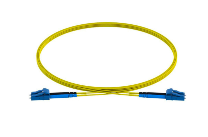 7m LC/LC Duplex 9/125 Single Mode Fiber Patch Cable Yellow