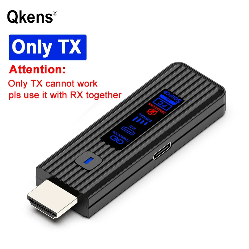 Wireless Switch HDMI Audio Video Transmitter Receiver Extender Display Adapter