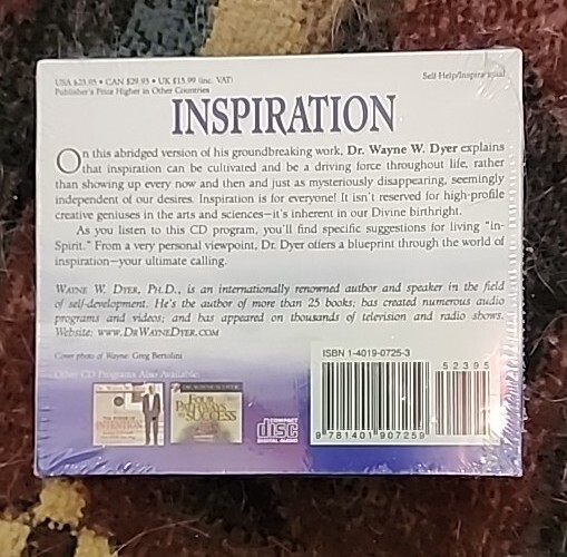 Inspiration Your Ultimate Calling: Dr Wayne Dyer Audio 4 CD Lecture NEW Selfhelp