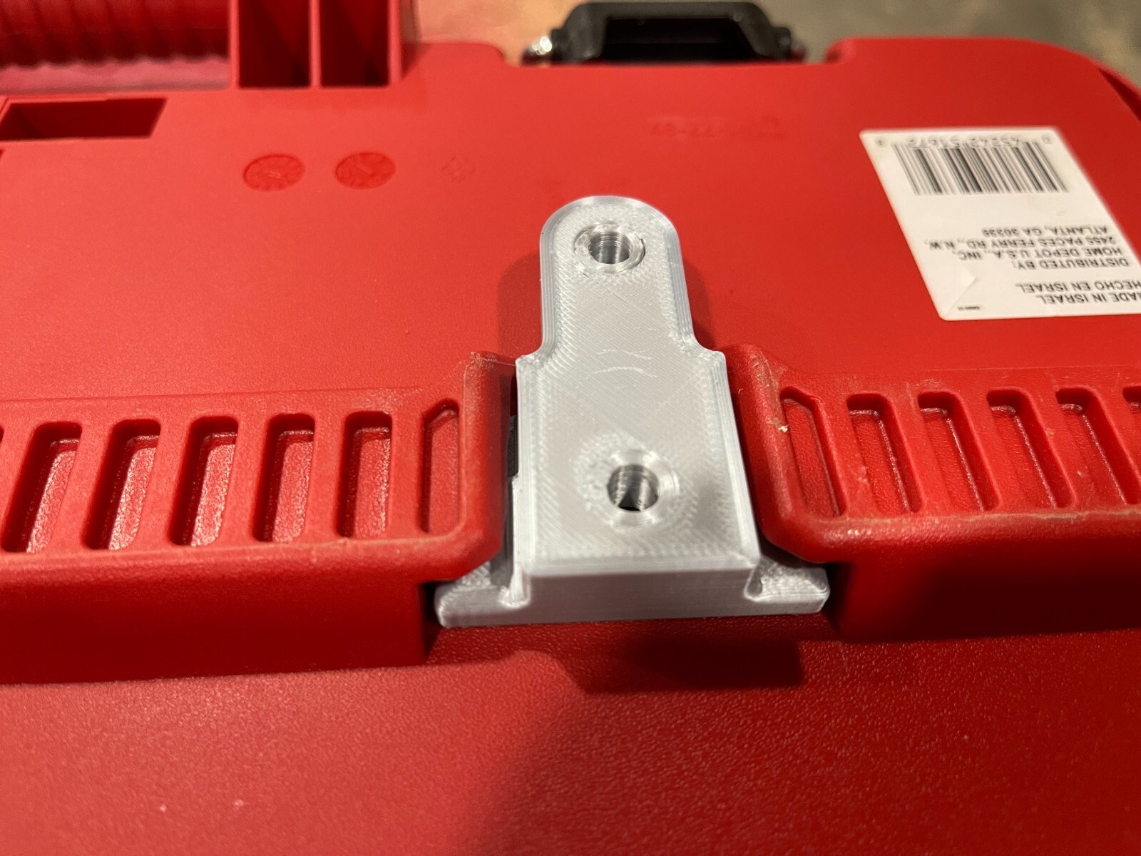 Milwaukee Packout wall mount cleat (cleat & latch) | Packout Hanger