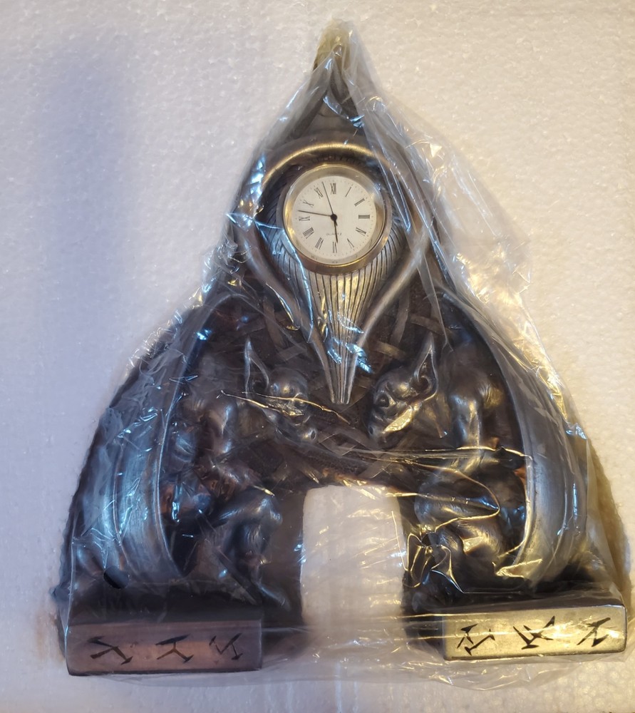 Zoli Collection 2000 Dual Gargoyle Clock
