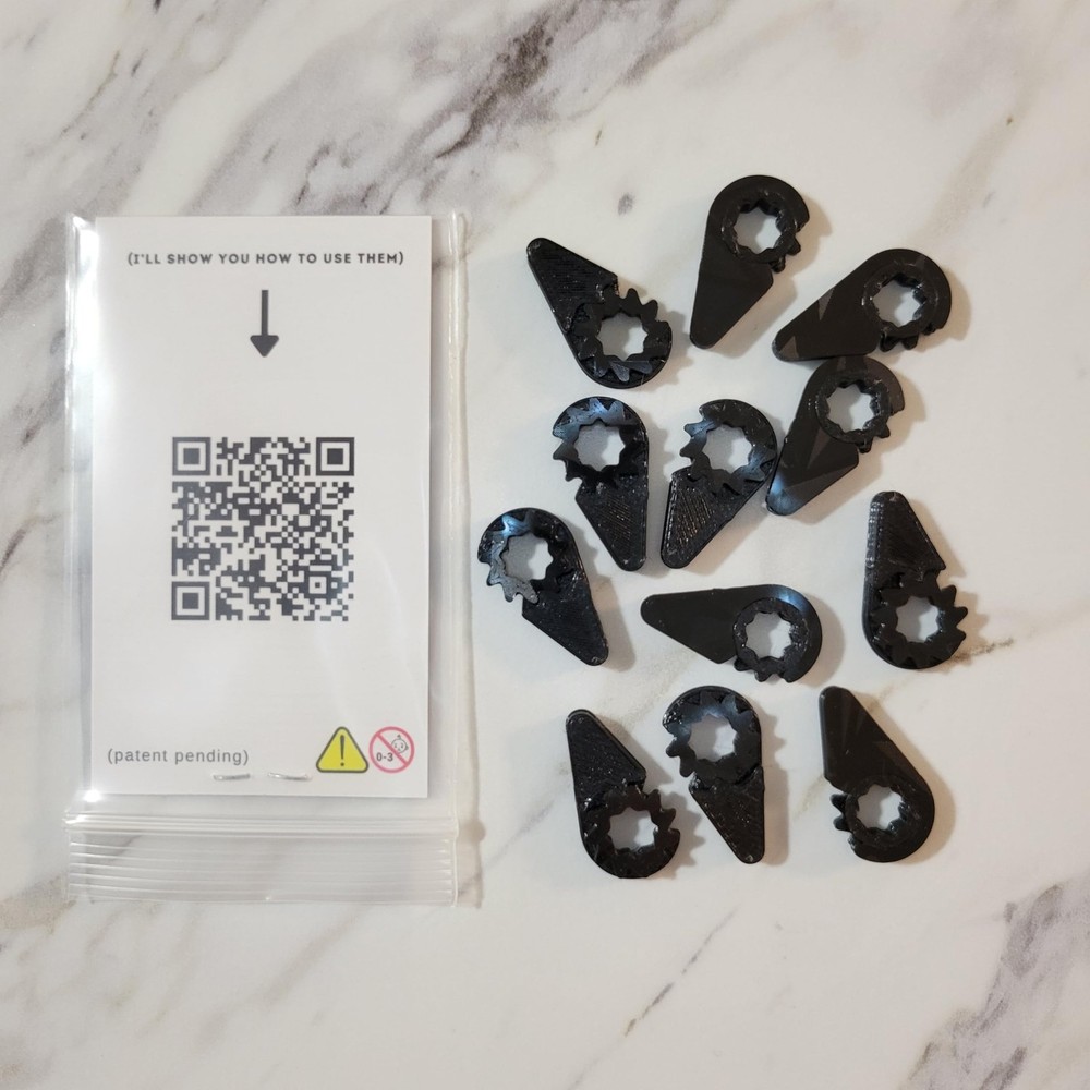 (Black) - Lug Locks for Drums & Percussion