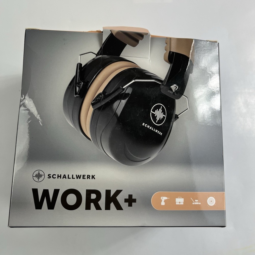 Work+ Hearing Protection Ear Muff - for noise reduction -