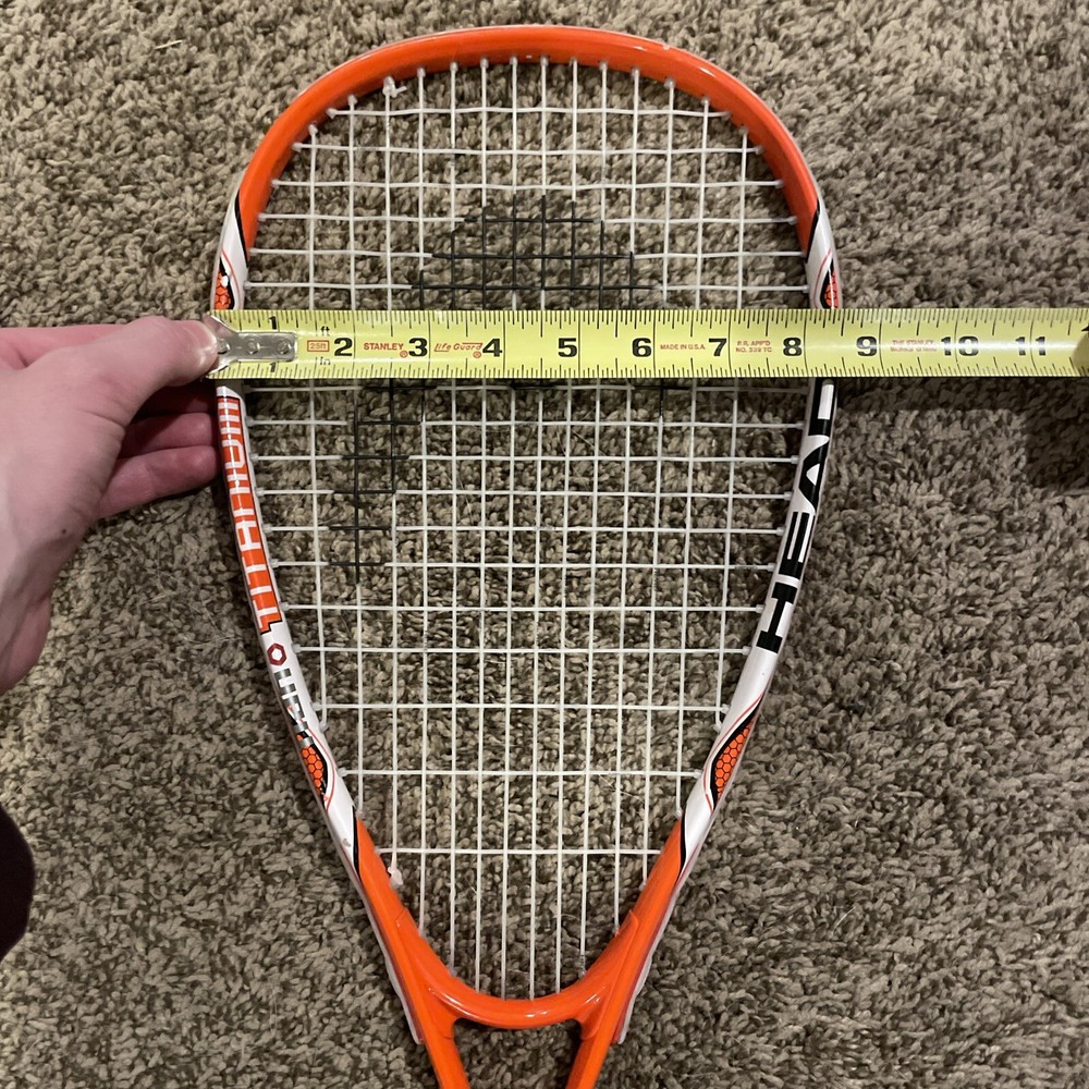 HEAD Ti. IMPULSE Nano Titanium Squash Racket Orange