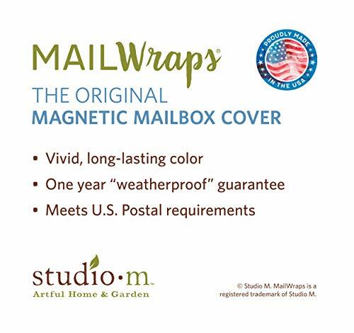 MailWraps - Mailbox Cover - Chickadee Wreath