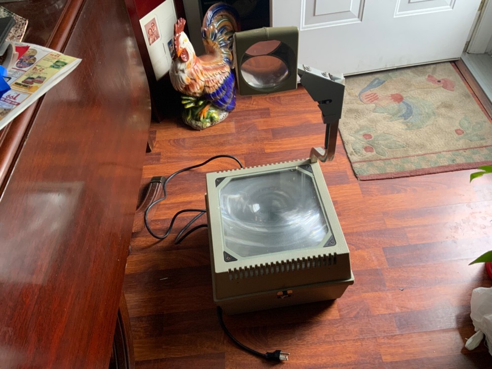 Vintage BUHL Overhead Projector Model 90 ED with Bulb TESTED