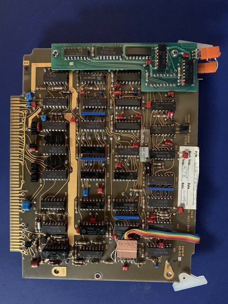 Tektronix 672-0265-03 1803 Pram Error Logic PCB Assy, Used