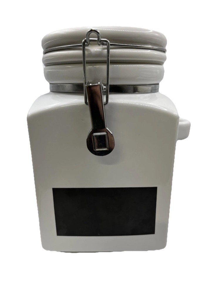 2-Buchase Stoneware Canisters Without Scoops