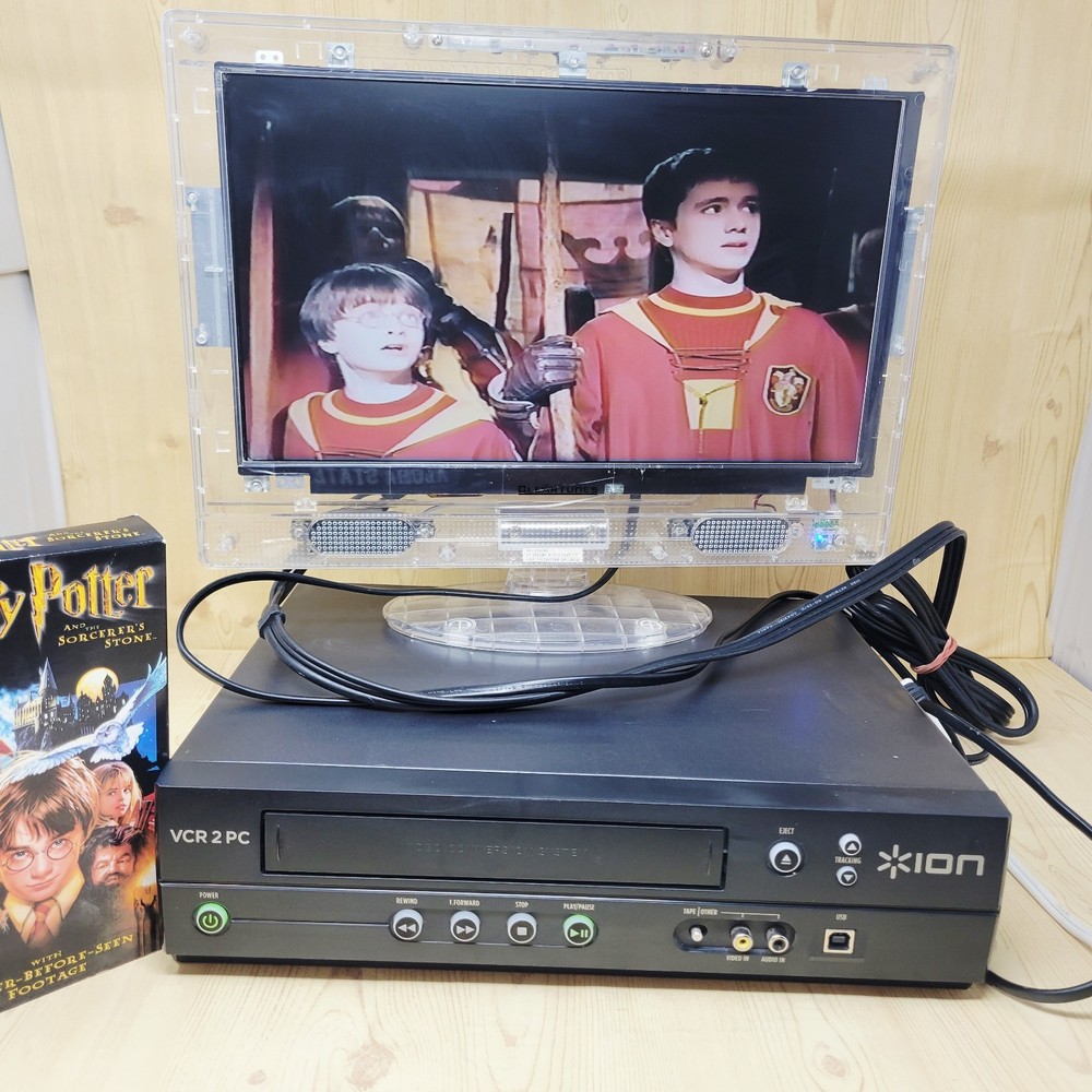 ION VCR 2 PC VHS Video to Computer Conversion System Digital Transfer NOSOFTWARE