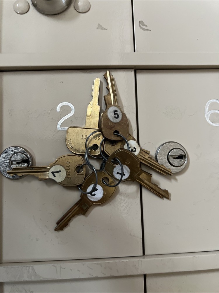 AS IS Apartment 7 Box Mailbox