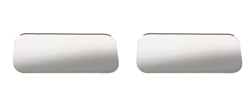 Bike Two Rectangle Mirror Glass.