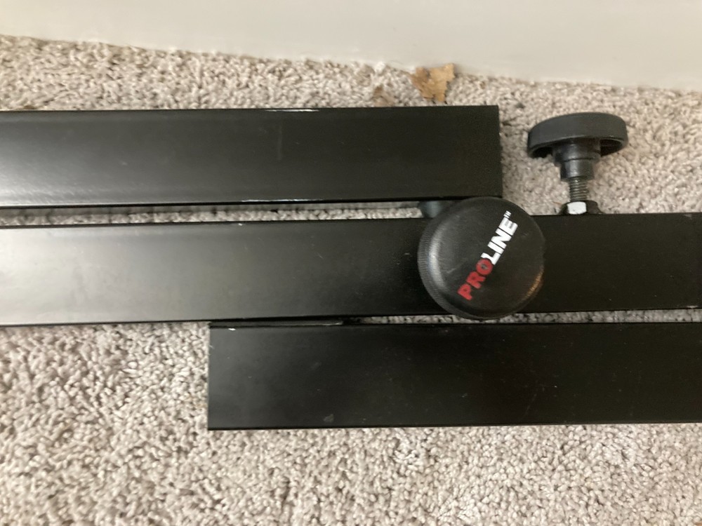 ProLine Adjustable Keyboard Stand Rack Mount Frame Heavy Duty Black