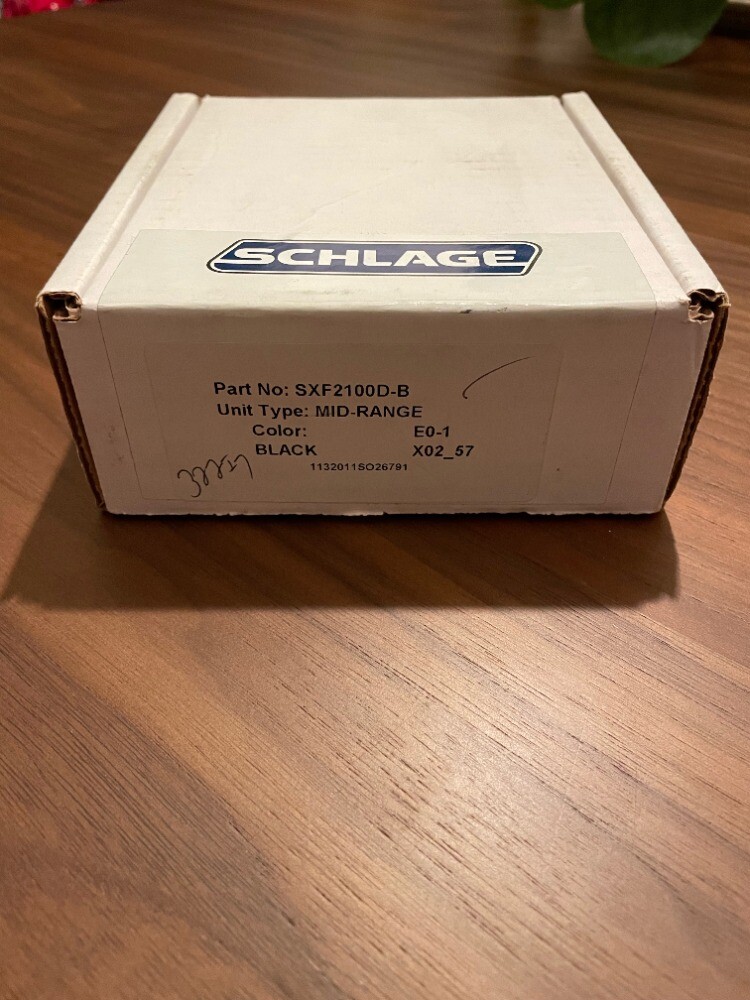 New Schlage SXF2100D-B Card Access Control Reader Black Multi Technology XceedID
