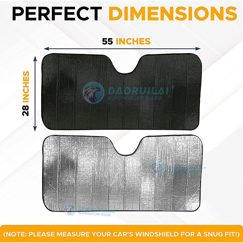 Foldable Auto Car Front Window Windshield Sun Shade Shield Cover Visor UV Block