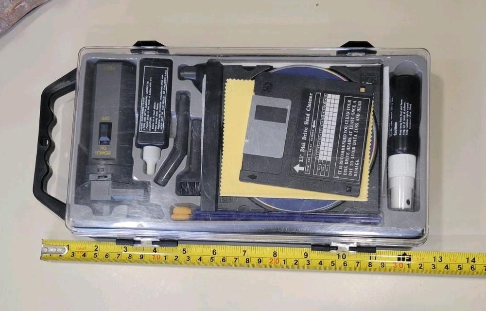 NOS Vintage Multimedia Computer Cleaning Kit - Floppy & CD Drive