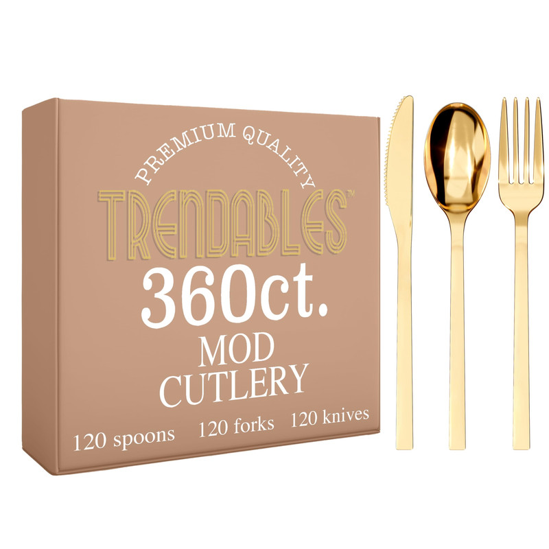 Gold Plastic Silverware Set Gold Silverware Disposable Forks And Spoons