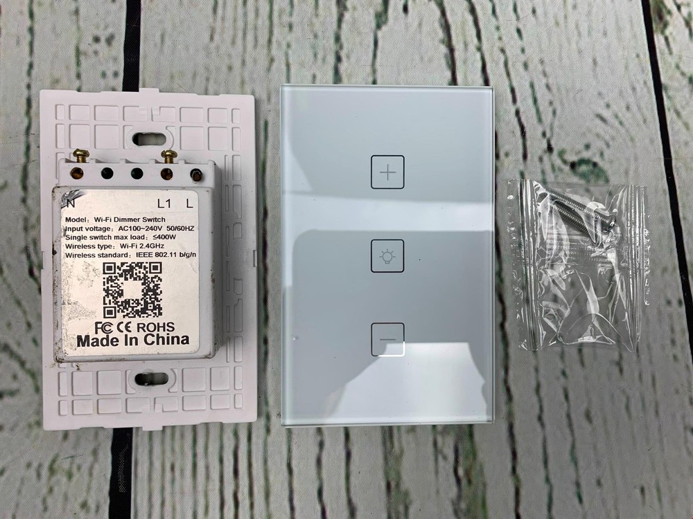 WIFI Smart Dimmer Light Wall Switch Touch WFDS01