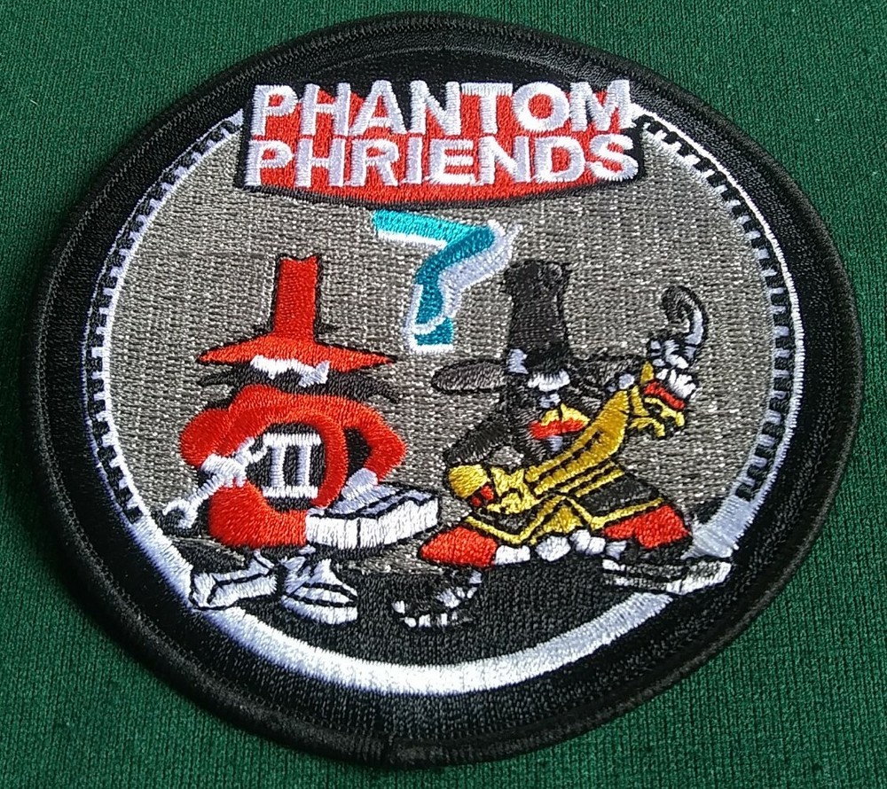 Phantom II SPOOK ~ Phantom Phriends ~ USAF Embroidered Military Patch