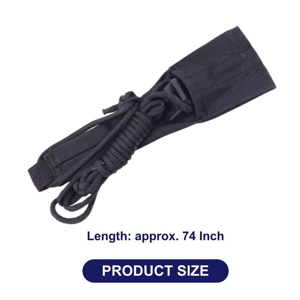 YAFIYGI Bow Stringer Recurve Sighting Tool Durable Archery Accessories Black