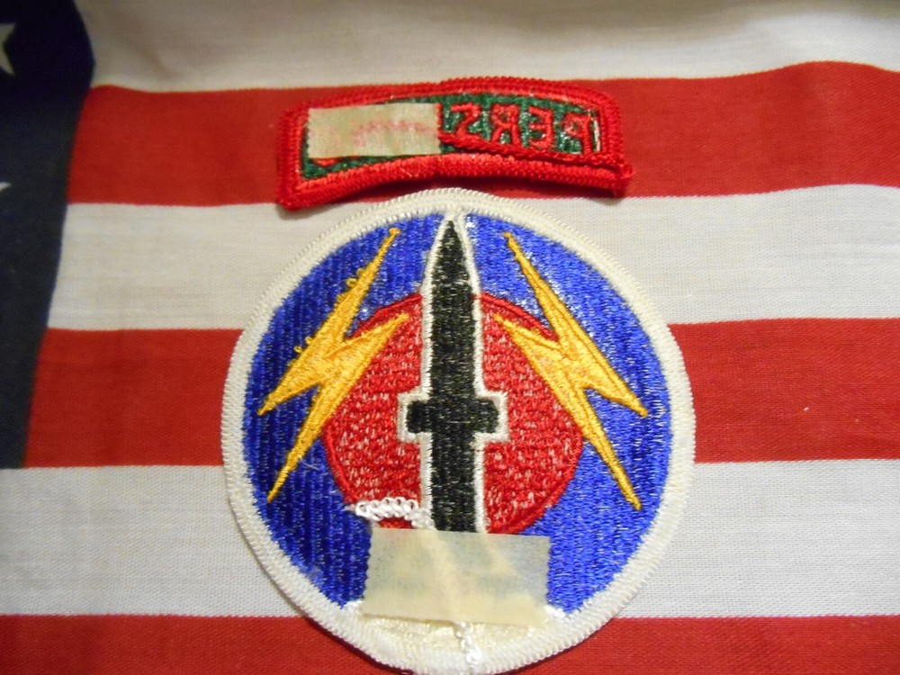 US ARMY 56TH FIELD ARTILLERY COMMAND BDE WITH PERSHING TAB COLOR SSI PATCH