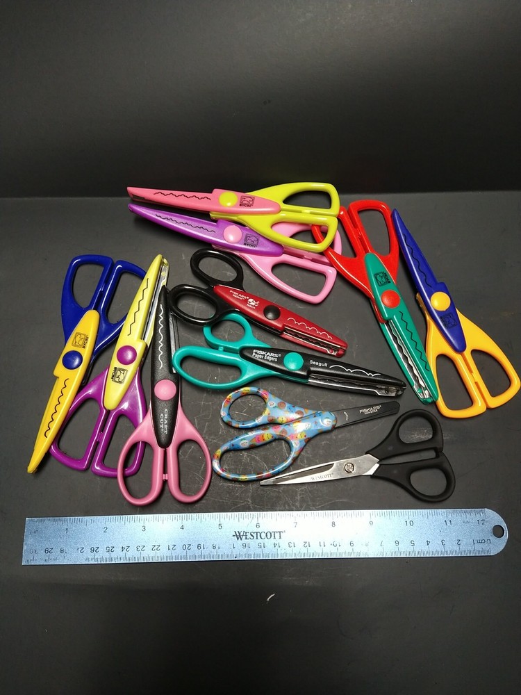 Craft Scissors Fiskars Bycin Westcott Used