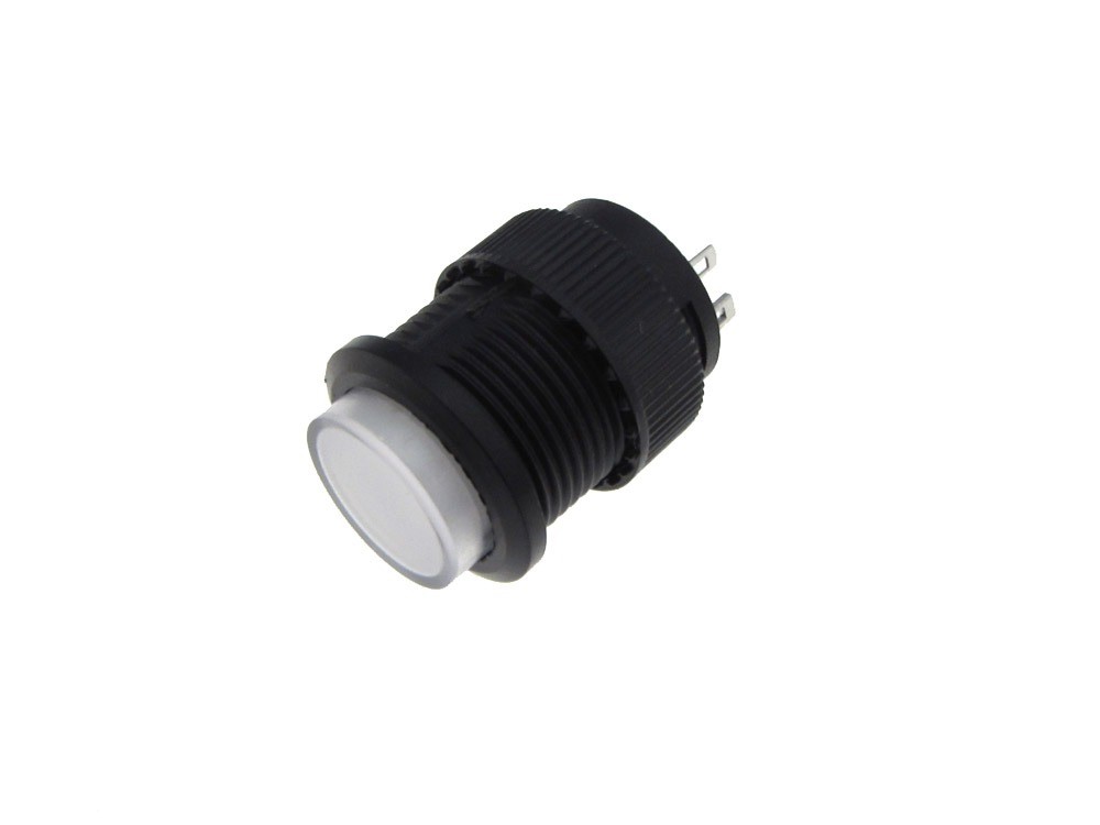 PushButton Switch w/ LED Indicator **White** Latching type M16