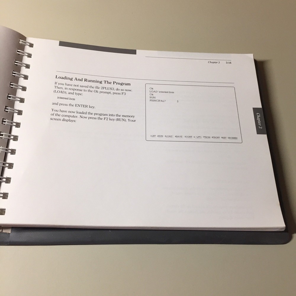 Vintage 1985 COMPAQ MS DOS & BASIC Version 3 Manuals VHTF