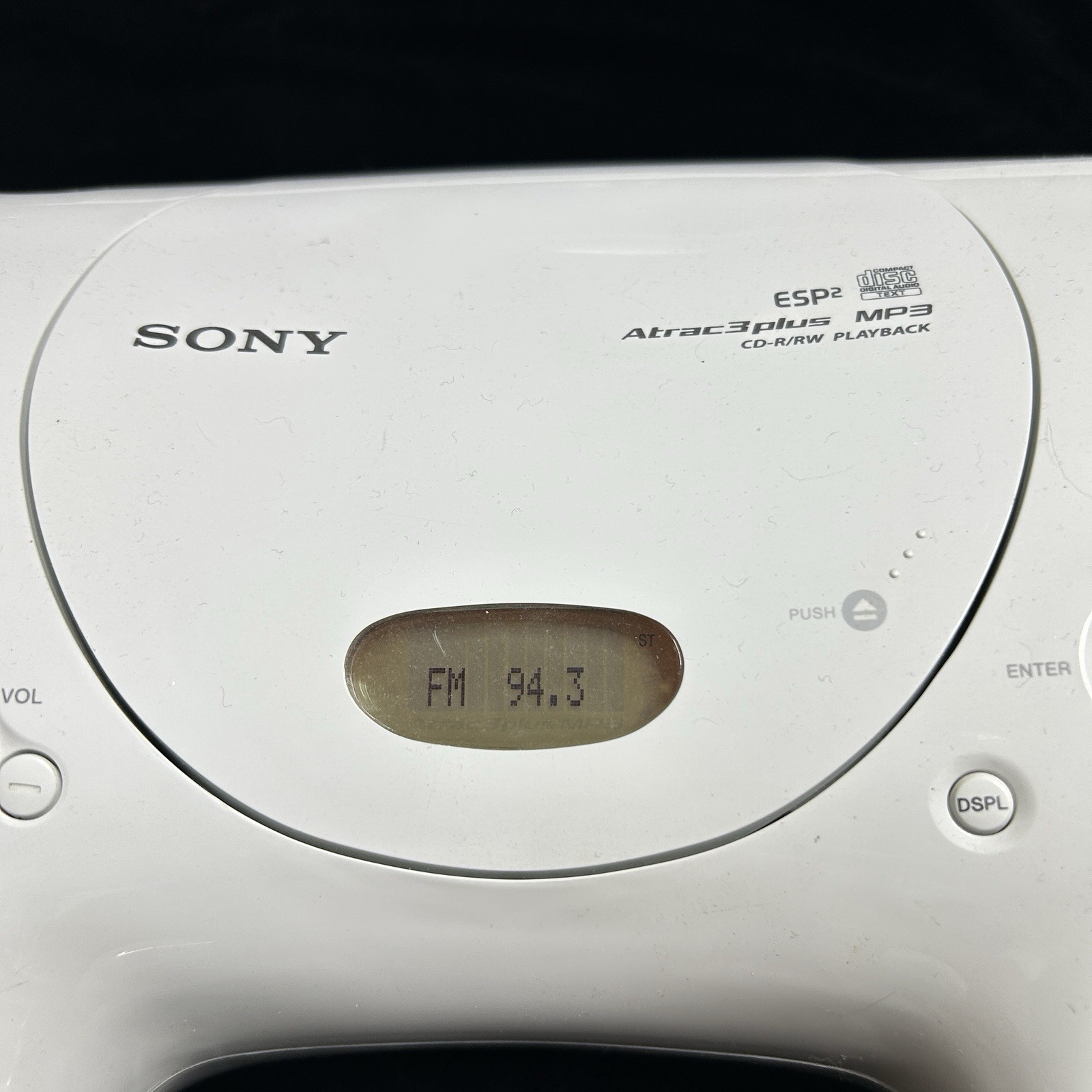 Sony BOOM BOX ZS-XN30 Personal Audio System CD Player Radio Tested READ Descript