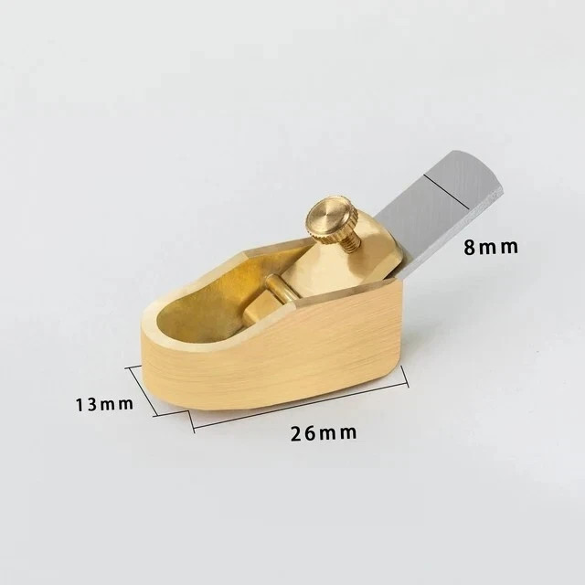 4pcs Copper planes, luthier making tools, Woodworking thumb plane, strong
