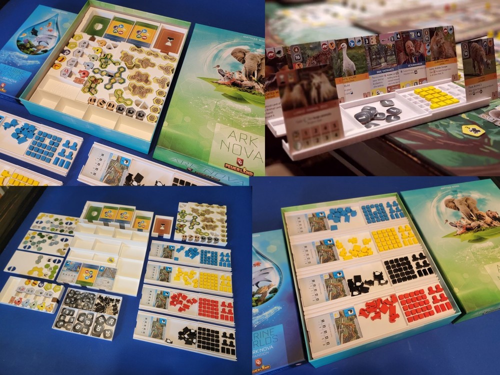 insert for Ark Nova & Marine Worlds expansion