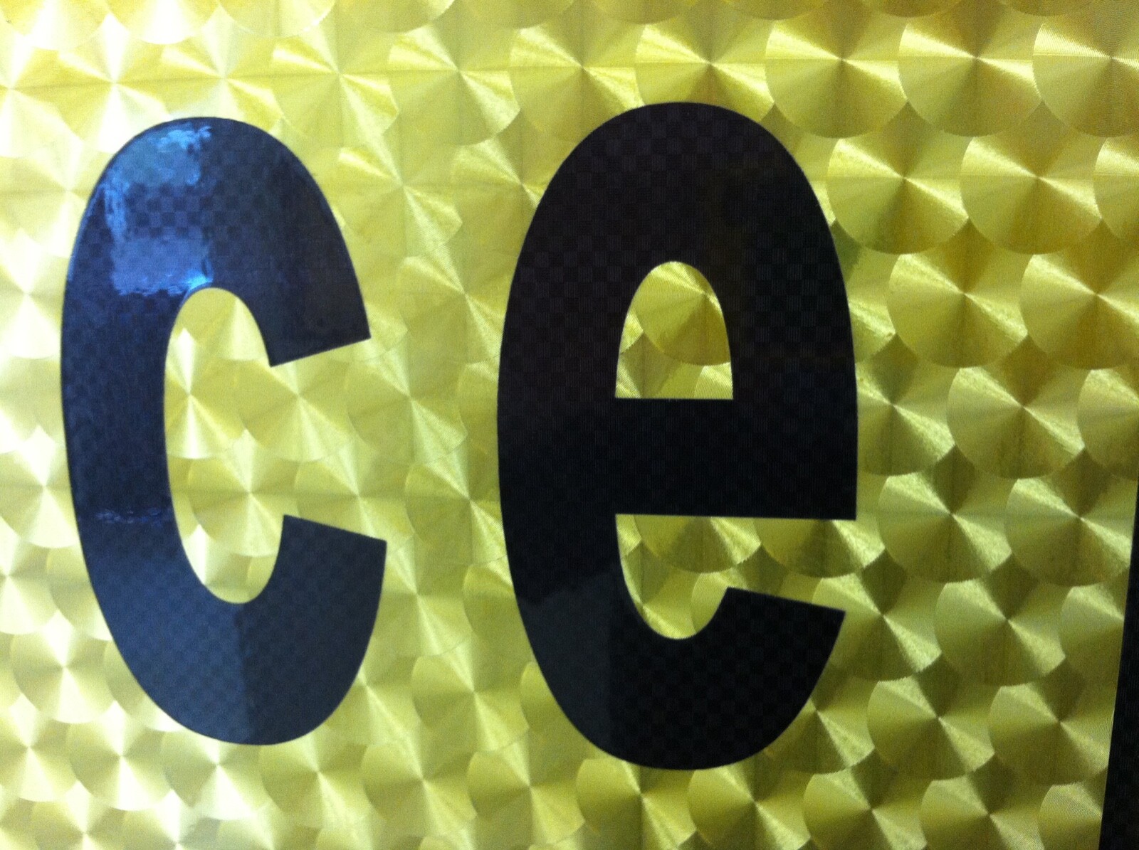 Gold LARGE Engine Turn Sign Vinyl 24" x 30 feet, metallic Classic Truck Signage