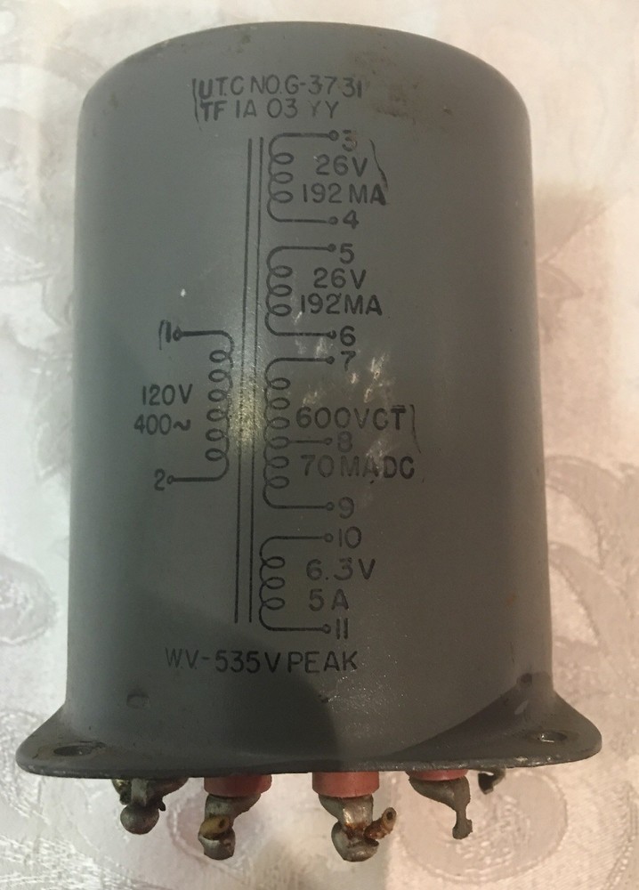 UTC G-3731 TRANSFORMER