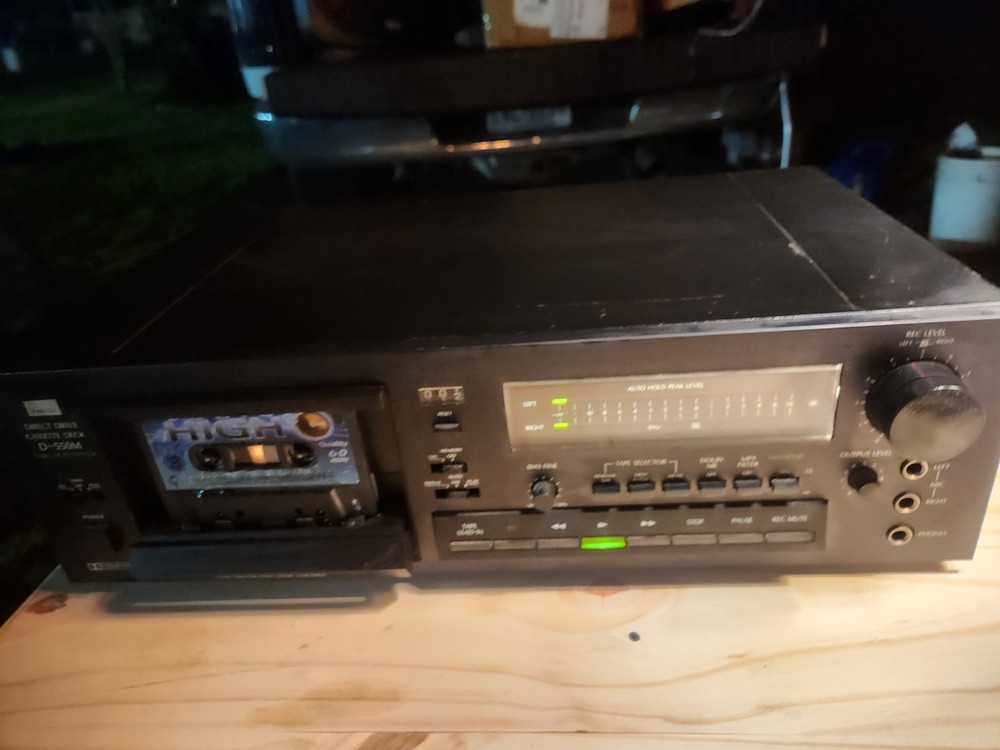 🔥 Rare Sansui D-550M Cassette Deck. Tested Working 💪 🔥