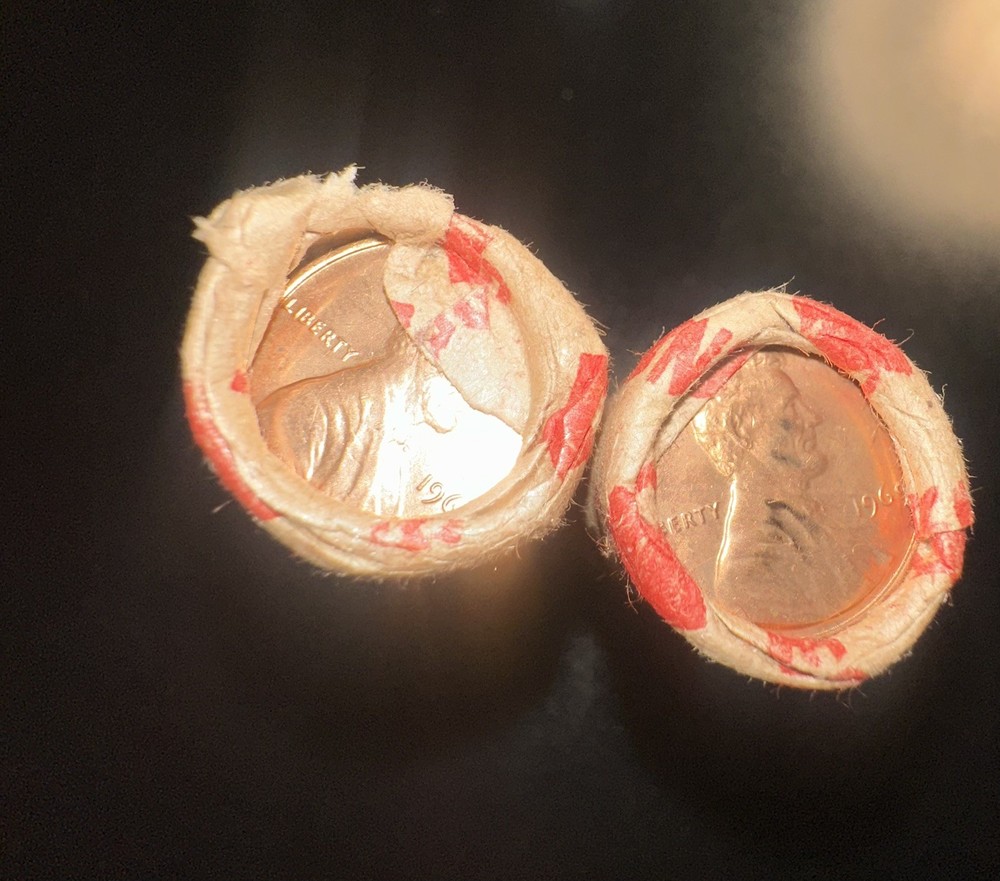 1969-P One Uncirculated LINCOLN CENT ROLL Gem