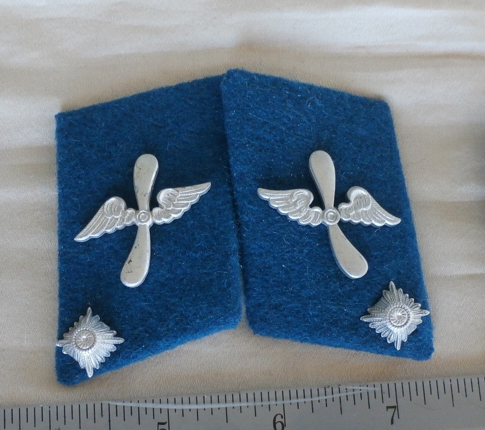 WW2 German DLV collar tabs 6 sets Original