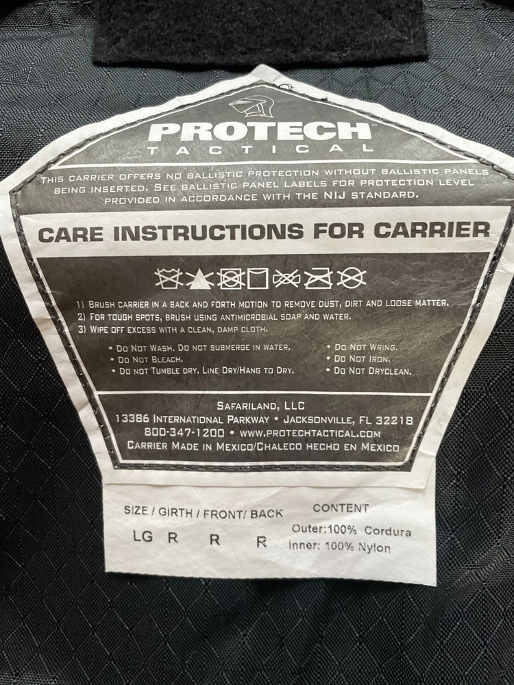 Protech Tactical Armor Carrier MKII AWS Large Multicam Webless 2215-2015