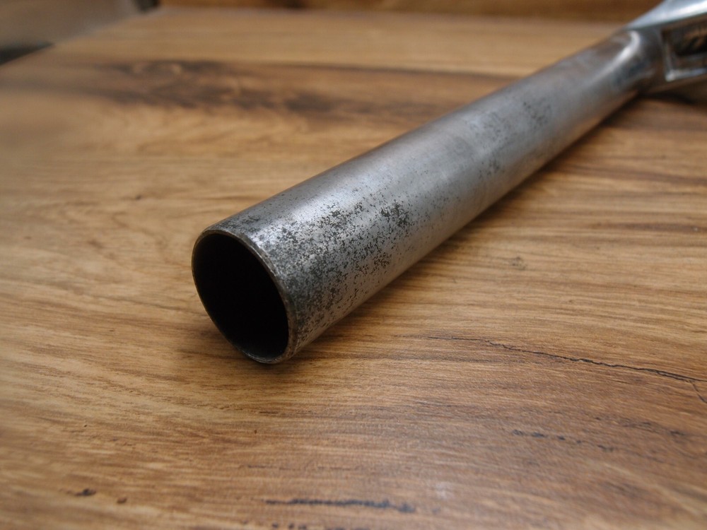 MTB silver plain seatpost 30.2 mm