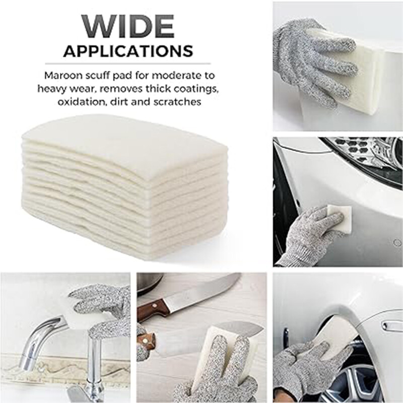 10PCS General Purpose Scuff Pads Paint Primer Prep Adhesion Scratch Scuff Pads
