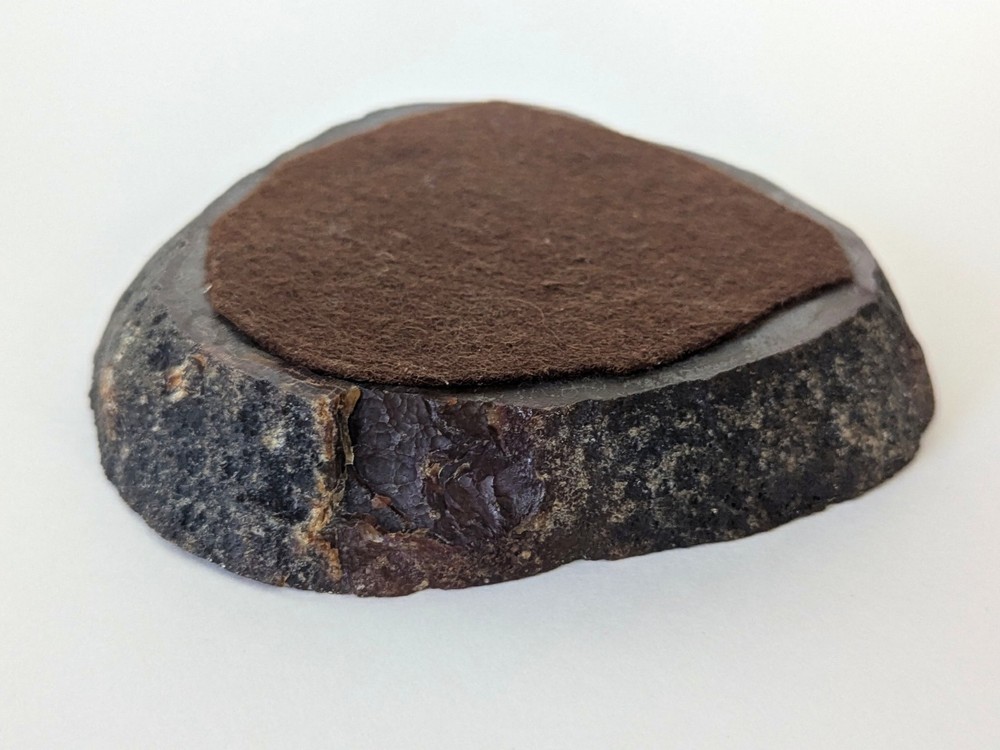 Round Agate Stone Soap Dish Or Ashtray