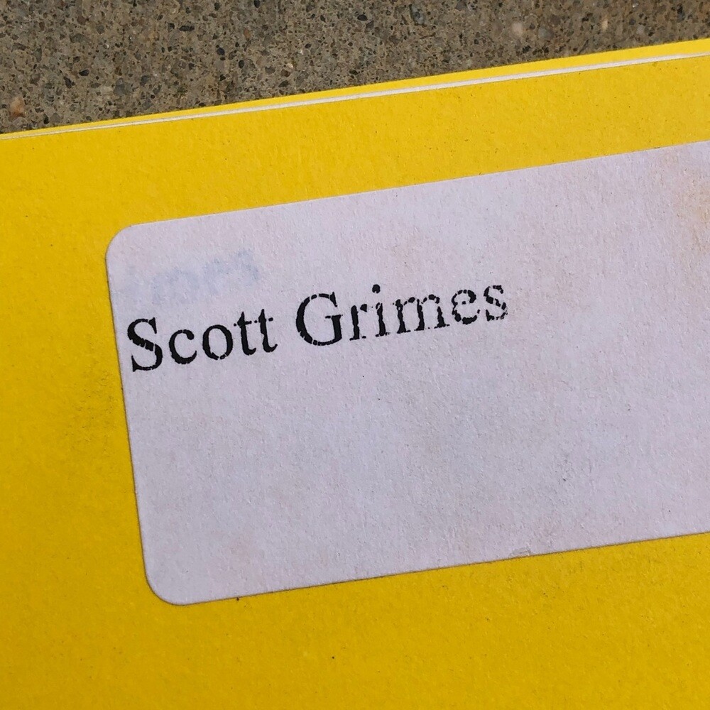 American Dad Scott Grimes Steve Smith Used Meter Maid Episode Table Draft Script
