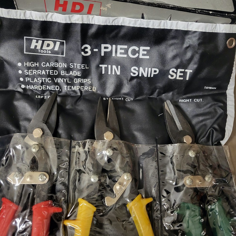 3-Piece Aviation Tin Snip Set