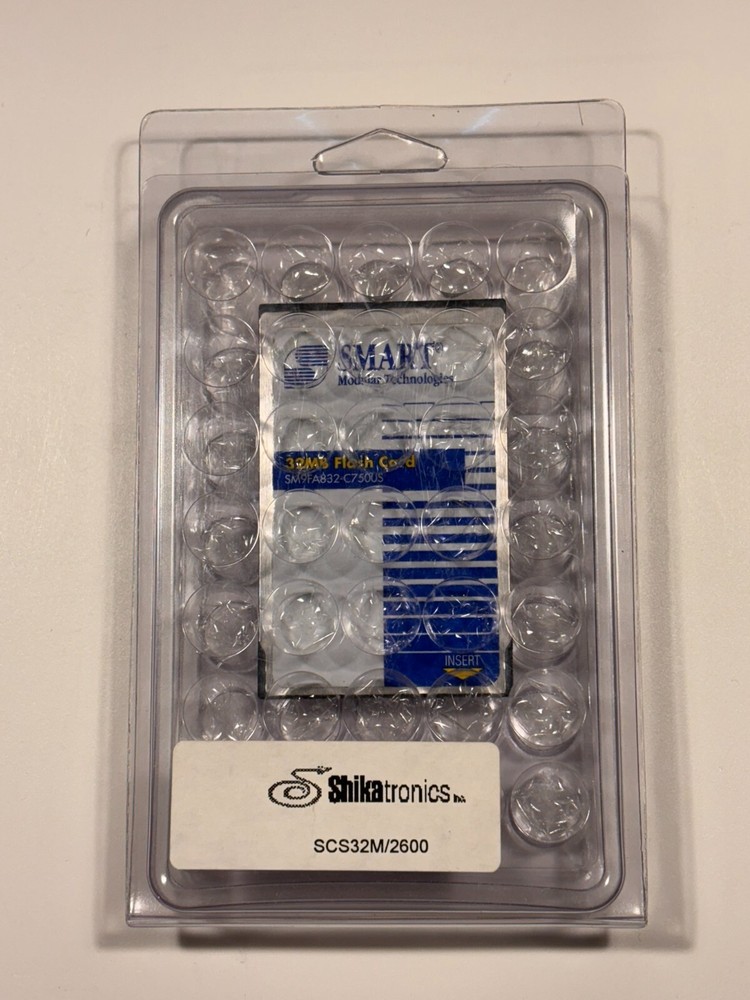 Untested - Cisco / Smart Modular Technologies 32MB Flash Card SM9FA832-C7500S
