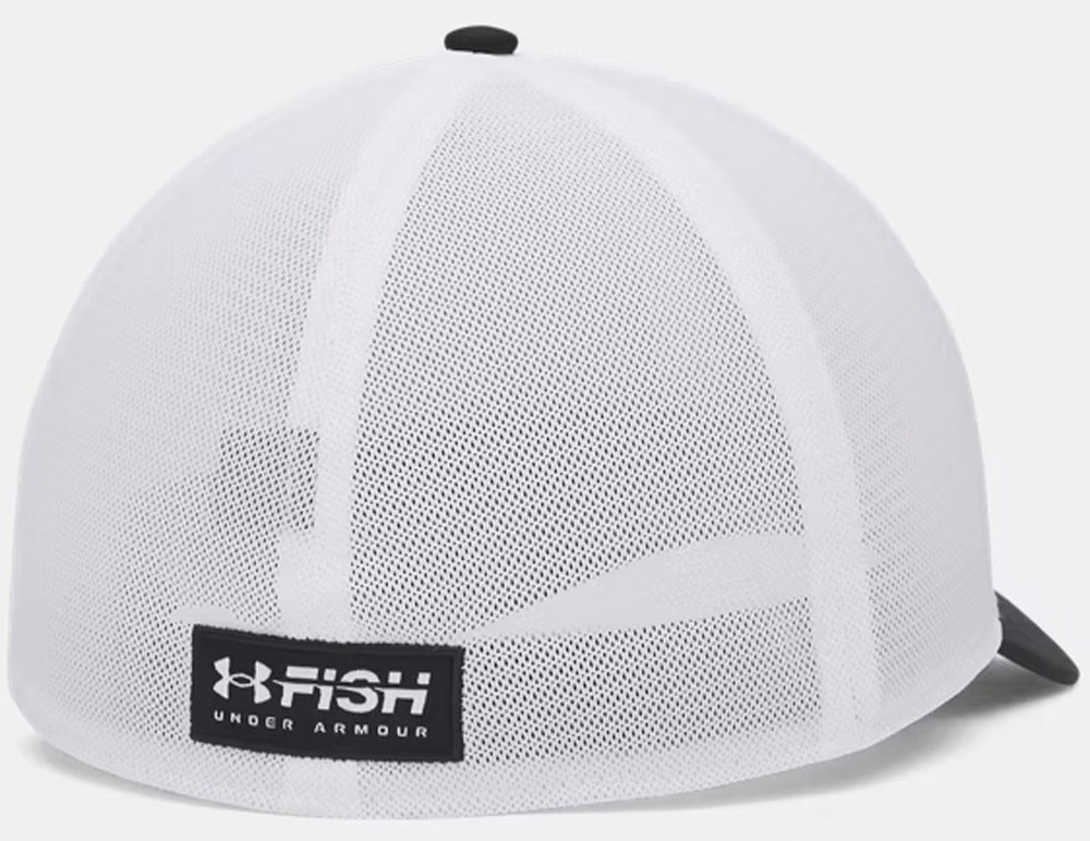Under Armour Fish Low Men’s Stretch Fit Hat – Structured Performance Cap, Bl