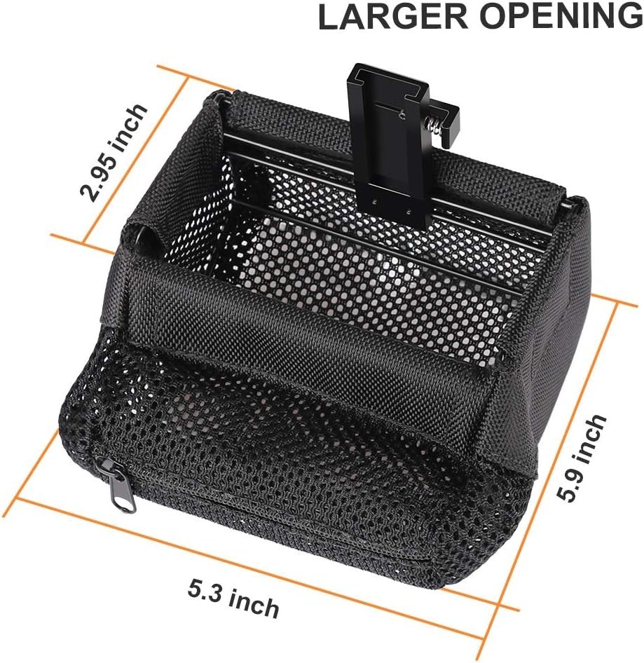 Picatinny rail brass catcher Black