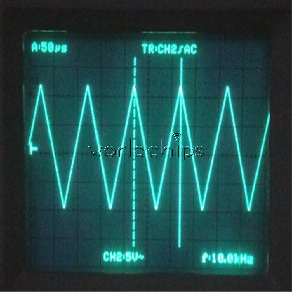 DDS Function 1HZ-500KHz Signal Generator Sine Square Triangle Wave Frequency