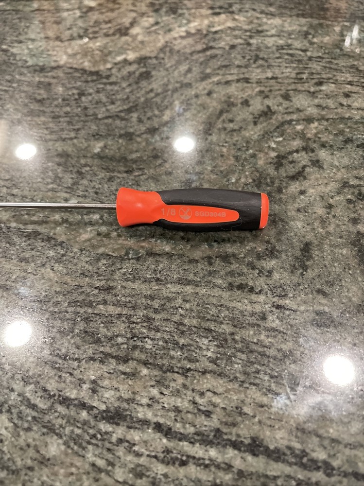 Snap On sgd304b 1/8 tip Instinct mini screwdriver orange