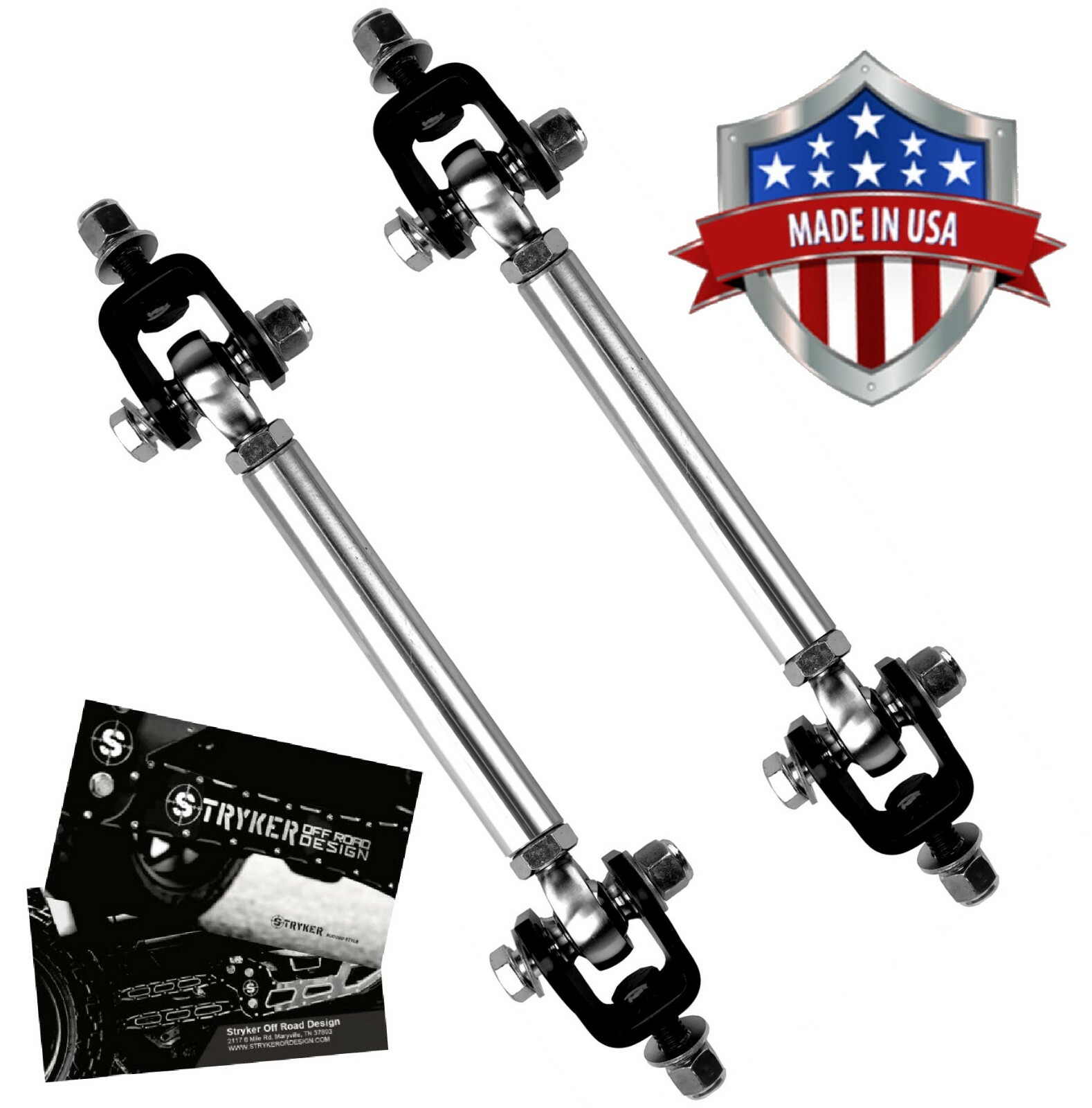 7-8" Lift Sway Bar End Link Kit for 17-23 Ford F250/F350/F450/F550 Super Duty