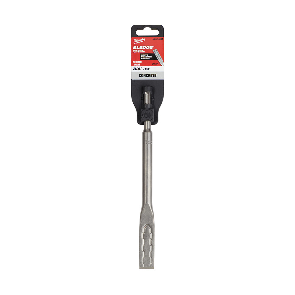Milwaukee 48-62-6052 SDS-PLUS Self Sharpening 3/4" x 10" Flat Chisel Bit