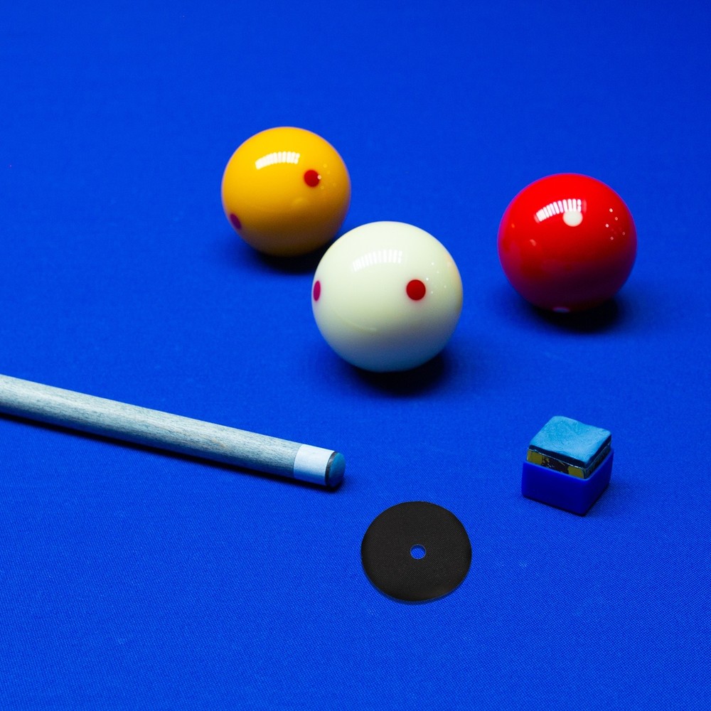 2 Sheet/30PcsPool Table Marker Dots, Billiard Point Stickers, Black